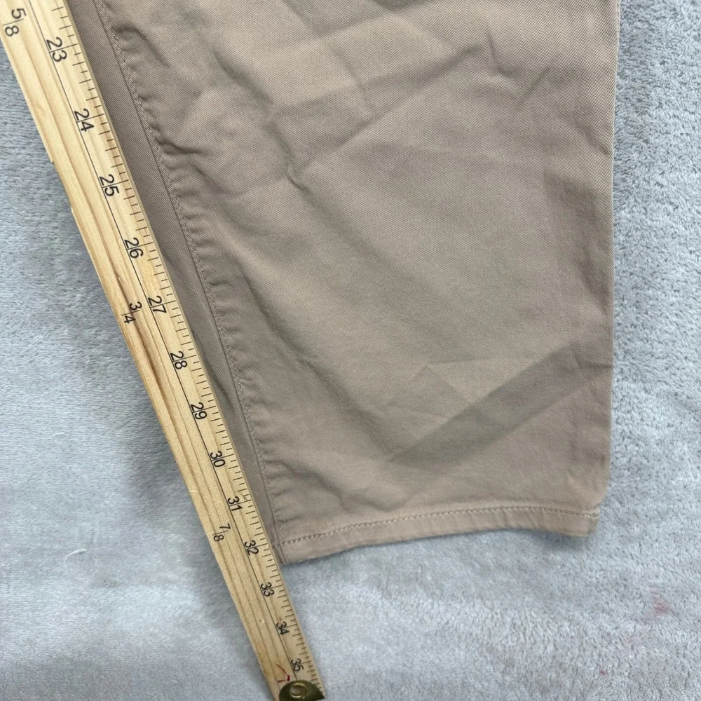 AG Adriano Goldschmied Pants Mens 36R 36x34 Tan‎ Slim Trouser The Marshall Chino